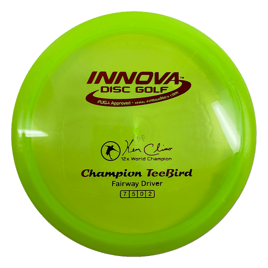 Champion TeeBird - Ken Climo 12x World Champion