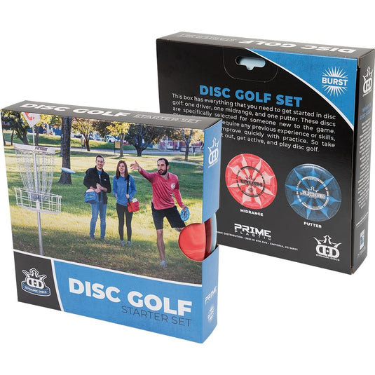 Dynamic Discs 3-Disc Prime Burst Disc Golf Starter Set