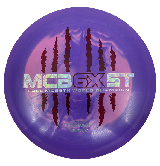 Buzzz - 6x Claw Stamp | Signature: Paul McBeth