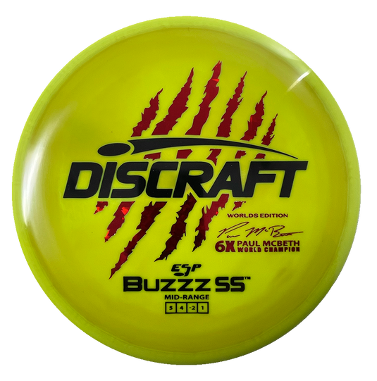 Worlds Edition Paul McBeth 6-Claw ESP Buzzz SS