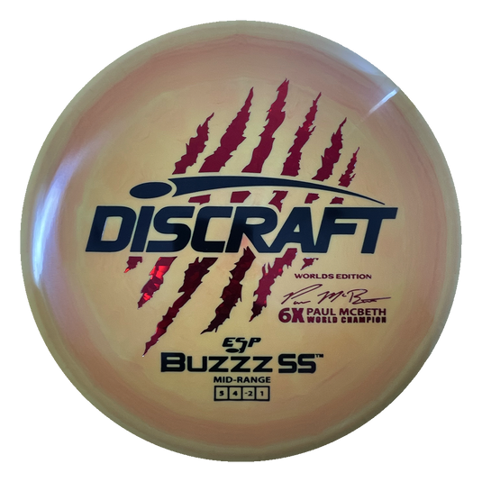 Worlds Edition Paul McBeth 6-Claw ESP Buzzz SS