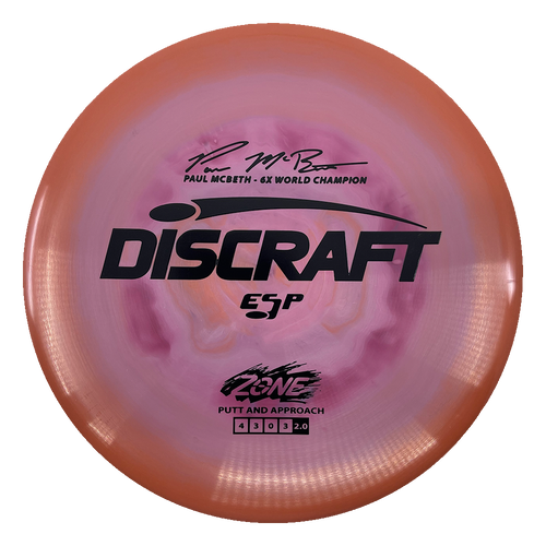 Zone - 6x World Champ Stamp | Signature: Paul McBeth