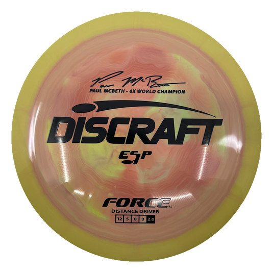 Force - 6x World Champ Stamp | Signature: Paul McBeth