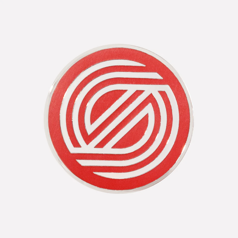 Load image into Gallery viewer, Simon Line Icon Enamel Pin
