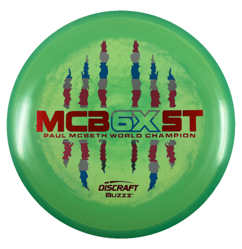 Buzzz - 6x Claw Stamp | Signature: Paul McBeth