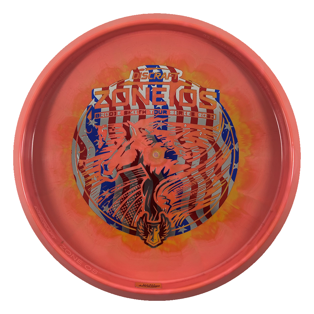 Disque Golf Brodie Smith Tour Series 2023 – Zone OS – Vert Nacré – 173-174g – Neuf