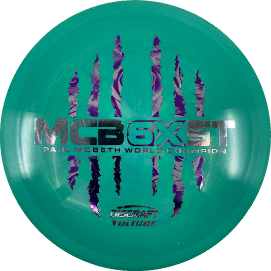 Discraft ESP Vulture - Paul McBeth 6x Claw Edition – The Disc Shop Discraft ESP Vulture - Paul McBeth 6x Claw Edition – The Disc Shop