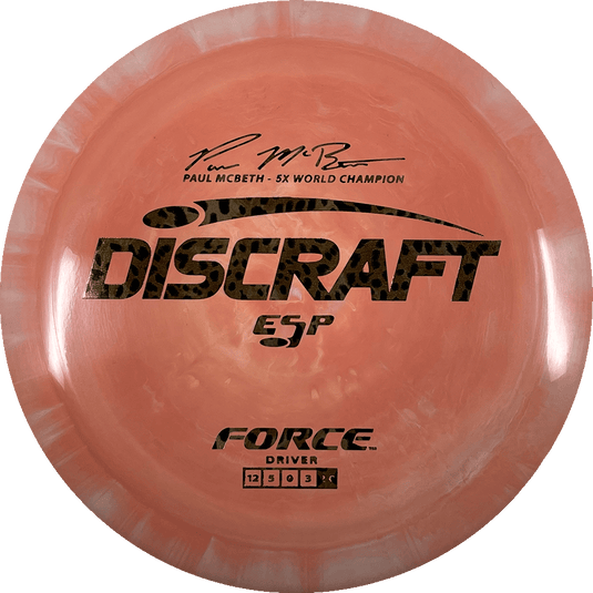 Force - 5x World Champ Stamp | Signature: Paul McBeth