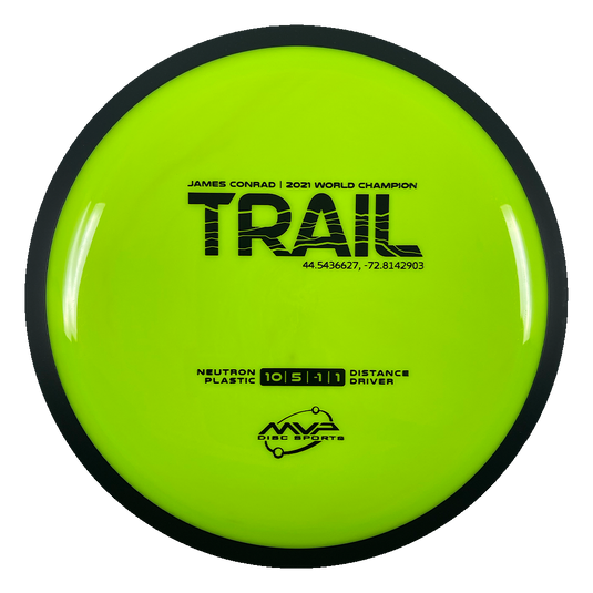 Neutron Trail - James Conrad 2021 World Champion